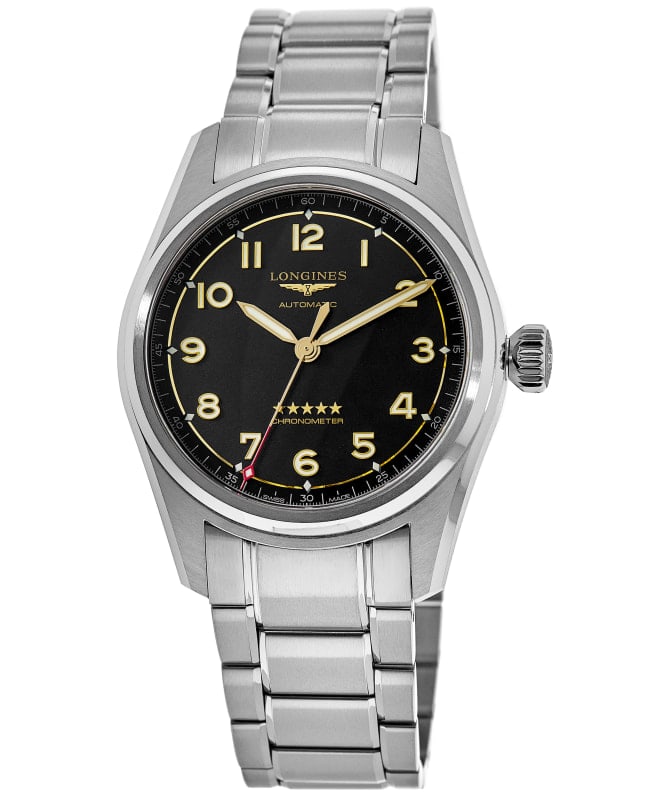 Longines Spirit Automatic Grey Dial Titanium Men's Watch L3.811.1.53.6