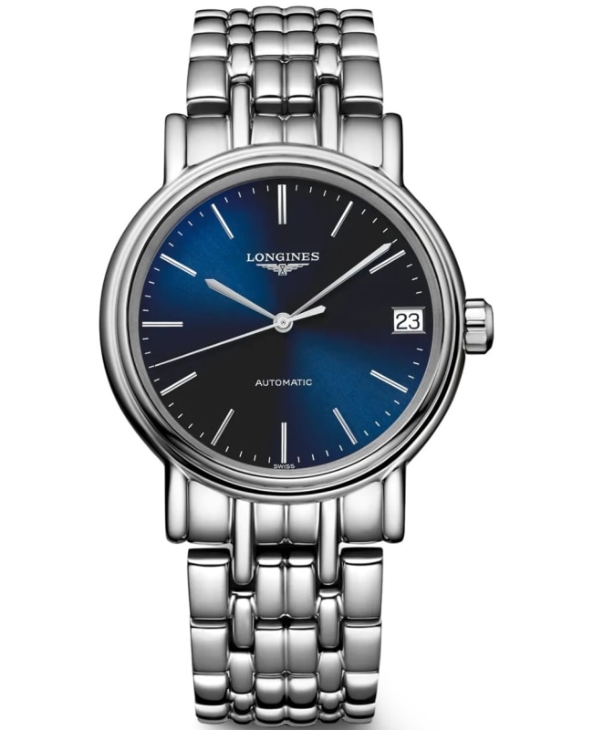 Longines Presence Automatic Blue Dial Steel Women’s Watch