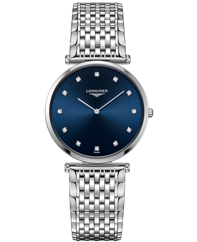 Longines La Grande Classique De Longines Blue Diamond Dial Stainless Steel Women’s Watch