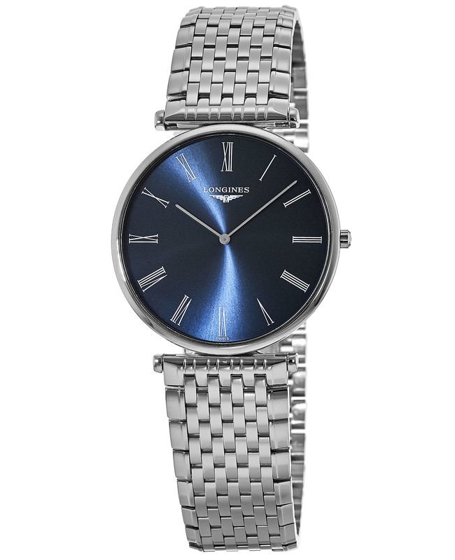 Longines La Grande Classique Quartz Blue Dial Stainless