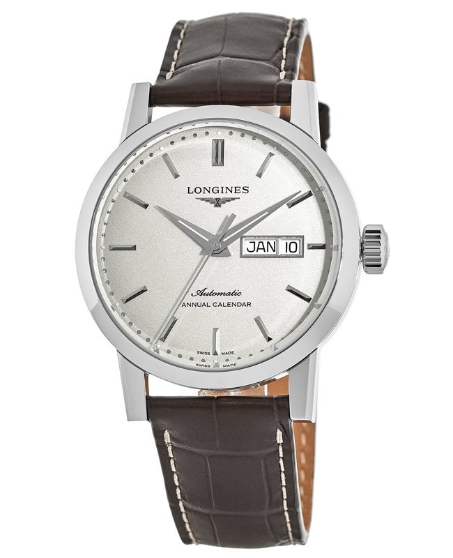 Longines Heritage 1832 Automatic Beige Dial Leather Strap Men's Watch L4.827.4.92.2