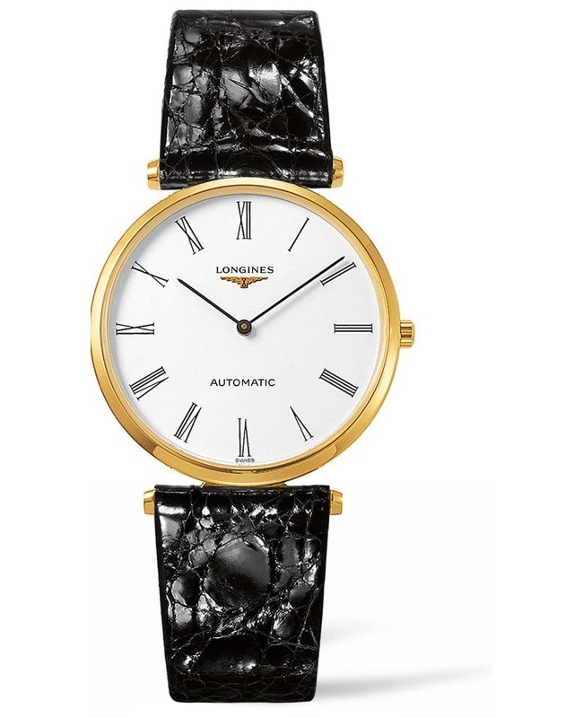 Longines La Grande Classique Automatic White Roman Dial Two Tone  Women's Watch L4.908.2.11.2