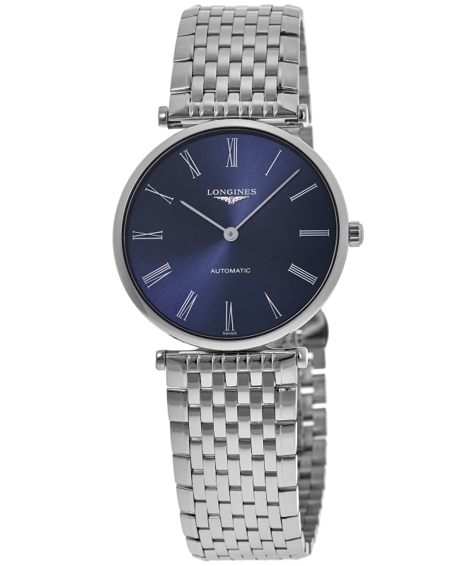 Longines La Grande Classique Automatic Blue Dial Stainless Steel Women's Watch L4.908.4.94.6