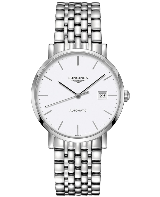 Longines Elegant Automatic Silver Dial Men’s Watch