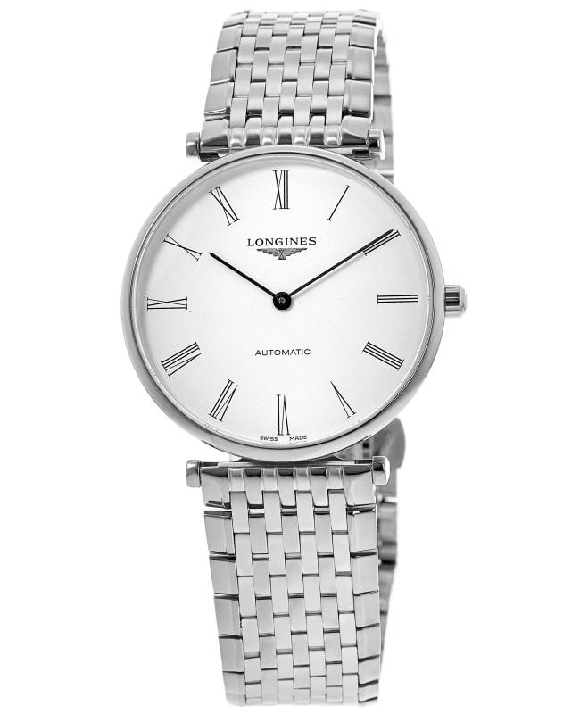 Longines La Grande Classique Automatic White Dial Stainless Steel Men's Watch L4.918.4.11.6