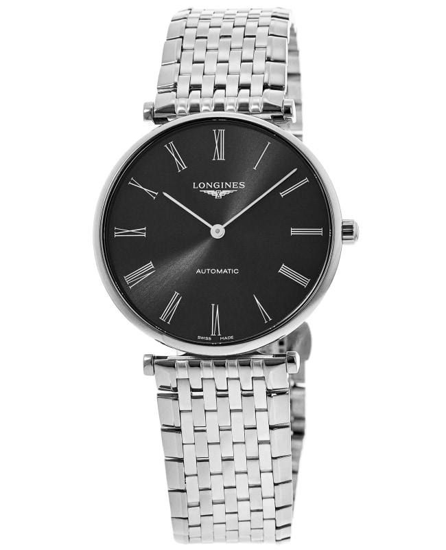 Longines La Grande Classique Automatic Black Dial Steel Men's Watch L4.918.4.51.6