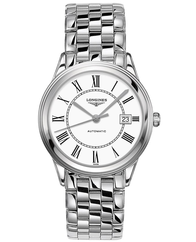 Longines Flagship Automatic White Dial Stainless Steel Men’s Watch