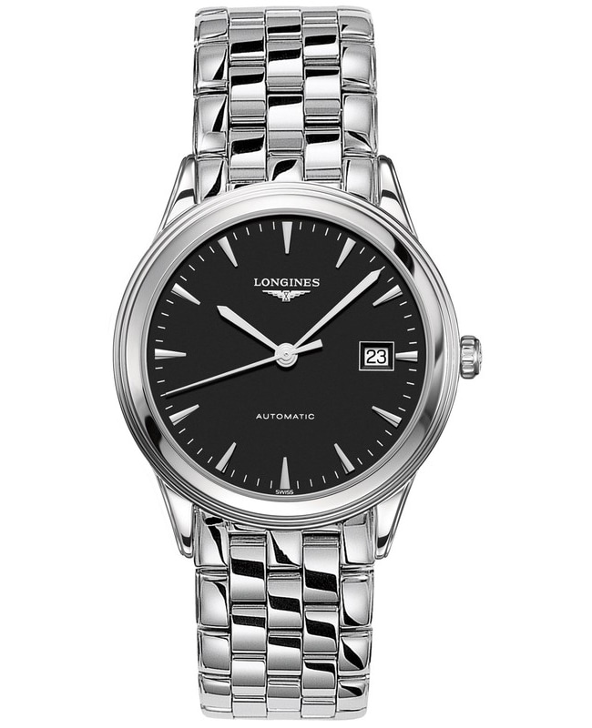 Longines Flagship Automatic Black Dial Stainless Steel Men’s Watch