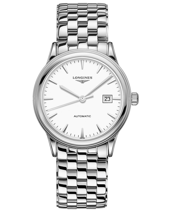 Longines Flagship Automatic White Dial Stainless Steel Unisex Watch