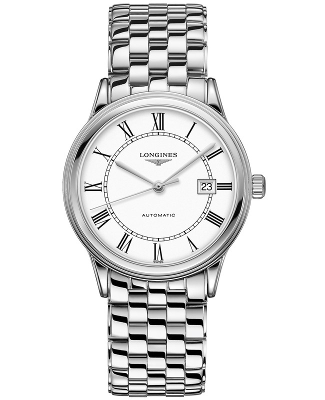 Longines Flagship Automatic White Dial Stainless Steel Men’s Watch