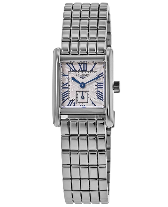 Longines DolceVita Quartz Mini Silver Dial Stainless Steel Women's Watch L5.200.4.71.6