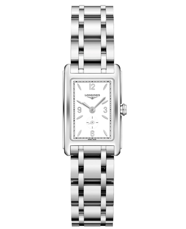 Longines DolceVita Quartz White Dial Stainless Steel Women's Watch L5.255.4.16.6