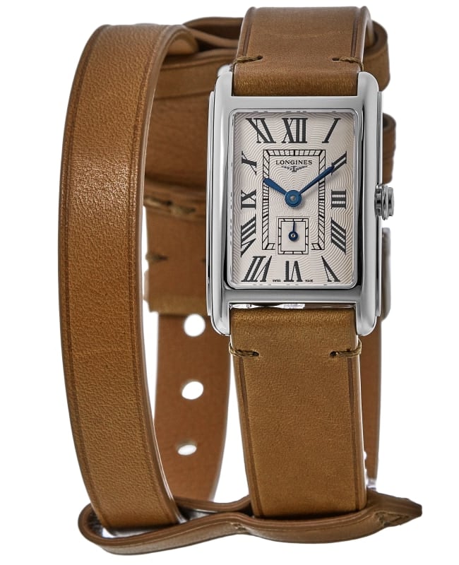 Longines DolceVita X YVY Silver Dial Leather Strap Women's Watch L5.255.4.71.B