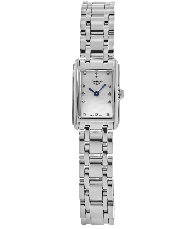 Longines DolceVita Quartz Mother of Pearl Diamond Dial Stainless Steel Women's Watch L5.258.4.87.6