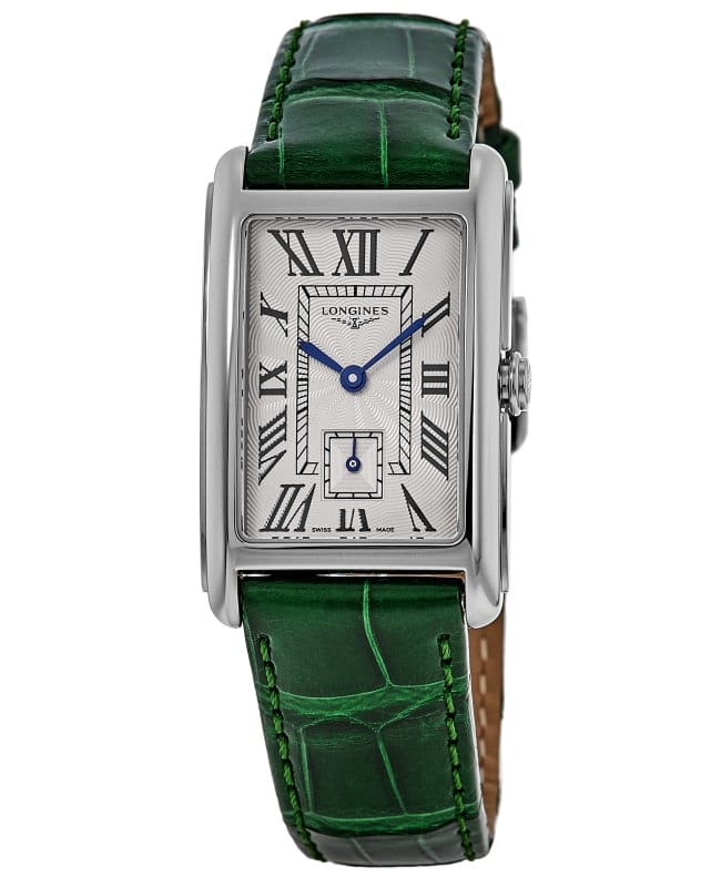 Longines DolceVita Quartz Silver Dial Leather Strap Women's Watch L5.512.4.71.A