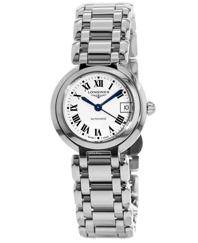 Longines Primaluna Automatic 30mm Ivory Dial Stainless Steel Women's Watch L8.113.4.71.6