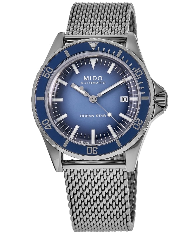 Mido Ocean Star Tribute Blue Dial Steel Men's Watch M026.807.11.041.01