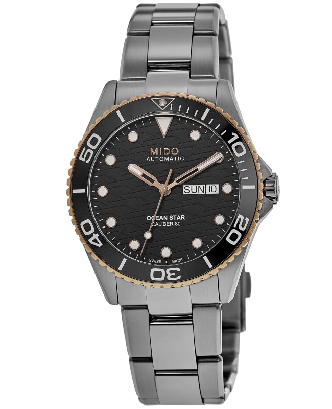 Mido Ocean Star 200 C Black Dial Stainless Steel Men's Watch M042