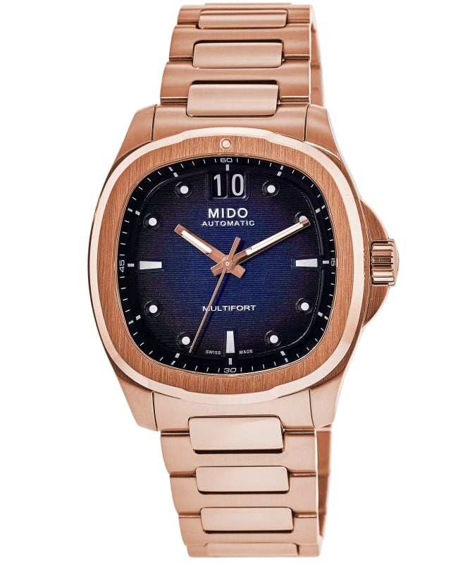Mido Multifort TV Big Date Automatic Blue Dial Stainless Steel Men's Watch M049.526.33.041.00
