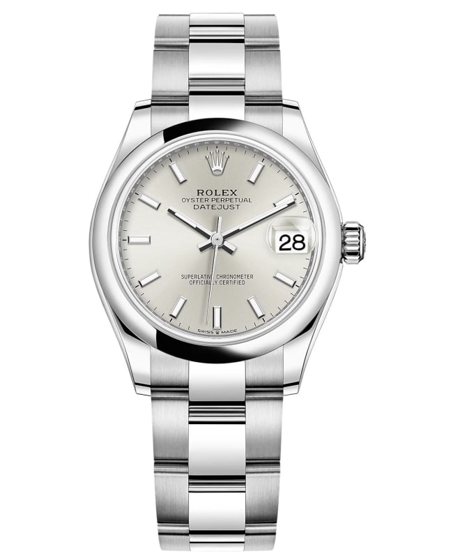 Rolex Datejust 31 Stainless Steel Silver Dial Womens Watch M2782400005 M2782400005