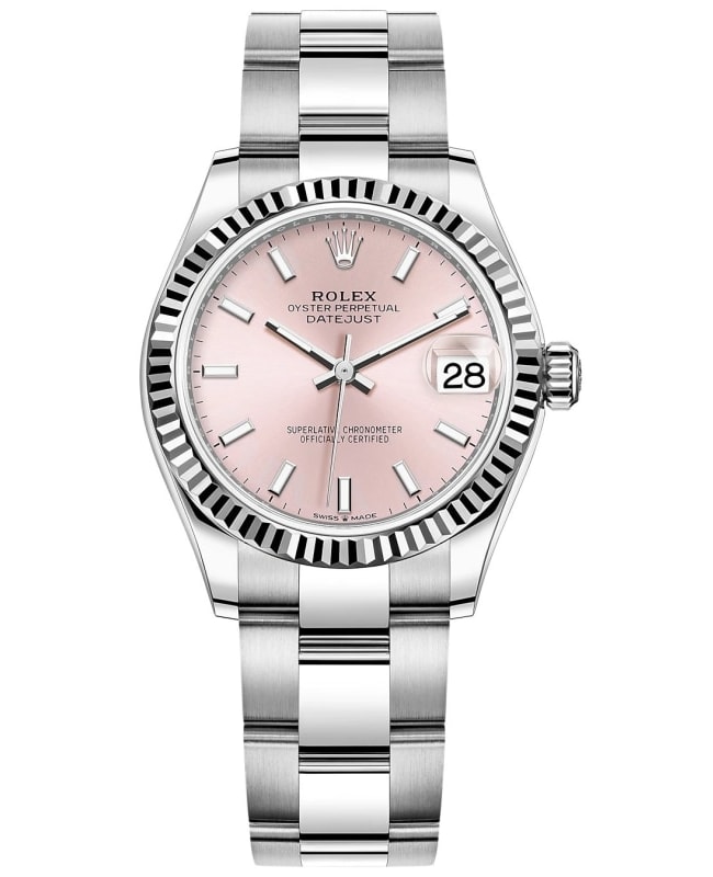 Rolex Datejust 31 Stainless Steel and White Gold Women's Watch