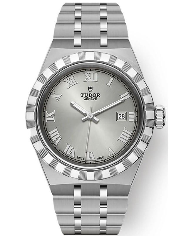 Tudor Royal Silver Dial Stainless Steel Unisex Watch M28300-0001