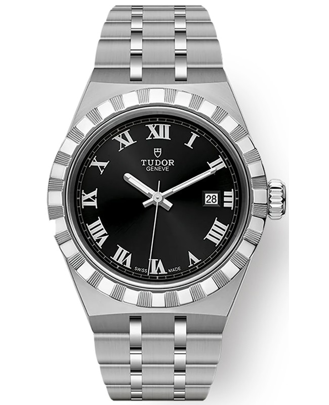 Tudor Royal Black Dial Stainless Steel Unisex Watch M28300-0003