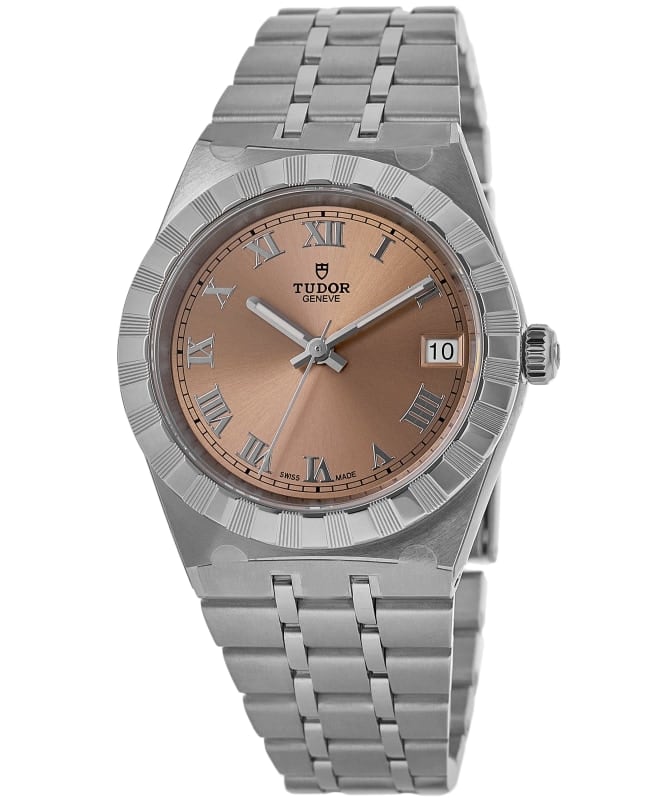 Tudor Royal Automatic Salmon Dial Steel Women's Watch M28400-0009