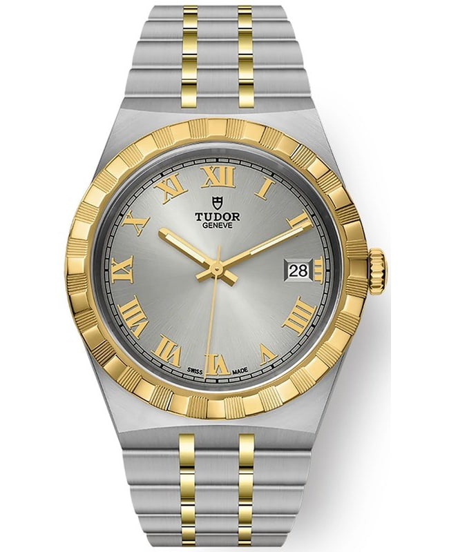 Tudor Royal Silver Dial Stainless Steel Unisex Watch M28503-0001