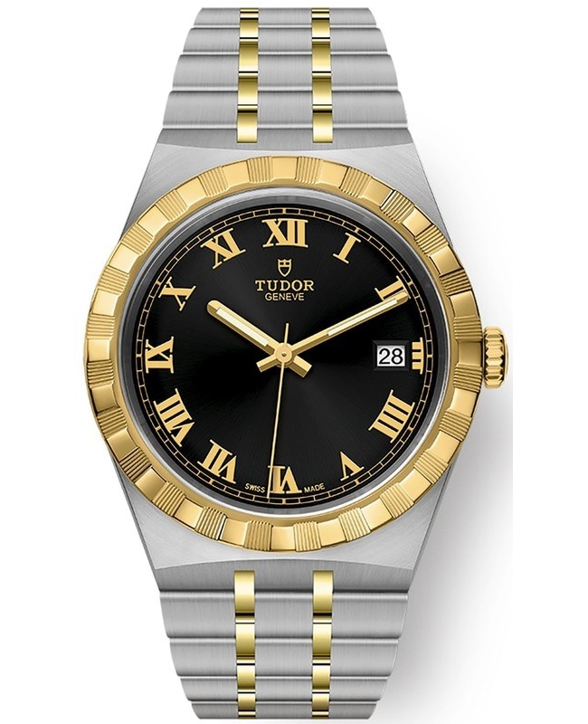 Tudor Royal Black Dial Stainless Steel Unisex Watch M28503-0006