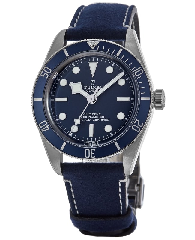 Tudor Black Bay Fifty-Eight Blue Dial Leather Strap Men's Watch M79030B-0002