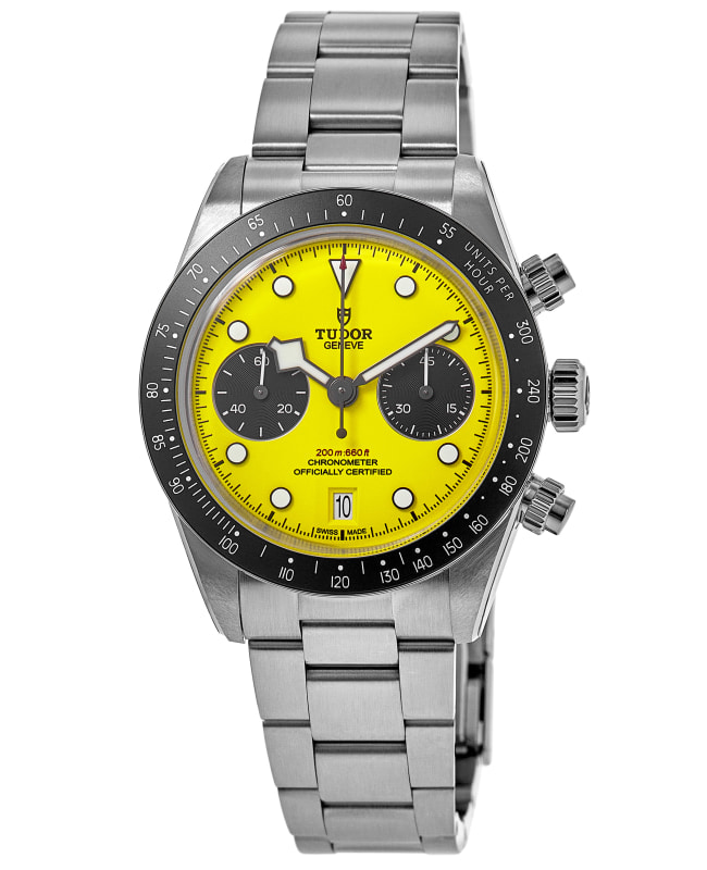 Tudor Black Bay Chrono Yellow and Black  Men's Watch M79310-0001