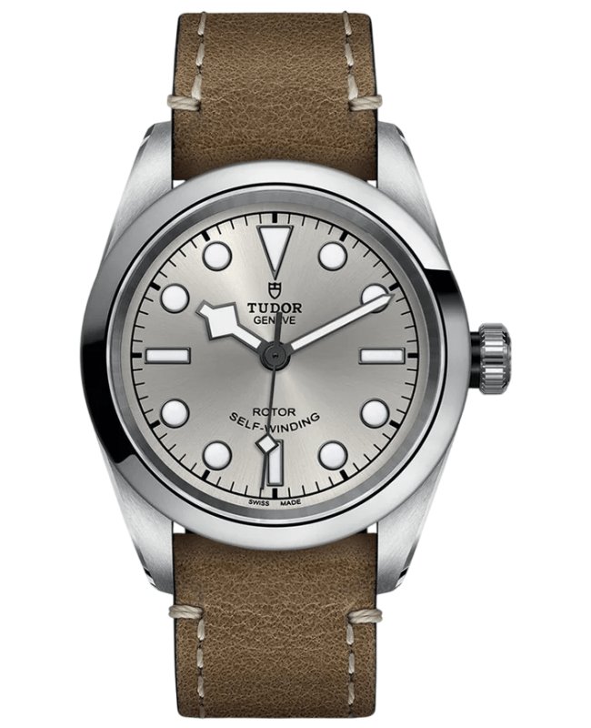 Tudor Black Bay 32 Automatic Silver Dial Leather Strap Women's Watch M79580-0009