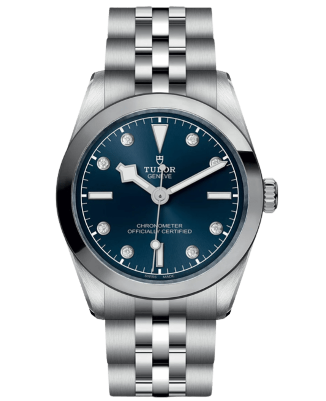 Tudor Black Bay 31 Blue Diamond Dial Steel Women's Watch M79600-0005
