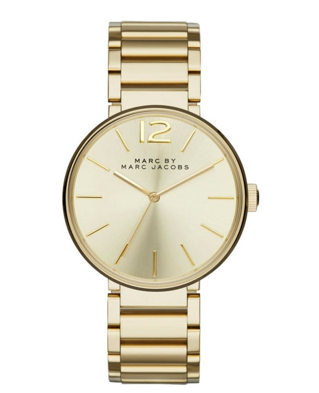 Marc By Marc Jacobs Peggy Gold Sunray Dial Women's Watch MBM3401 Marc By Marc Jacobs Peggy Gold Sunray Dial Women's Watch MBM3401
