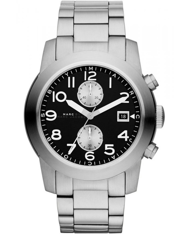 MARC JACOBS時計 Marc Jacobs Ferus Chronograph Blue Dial Stainless Steel Watch 38mm