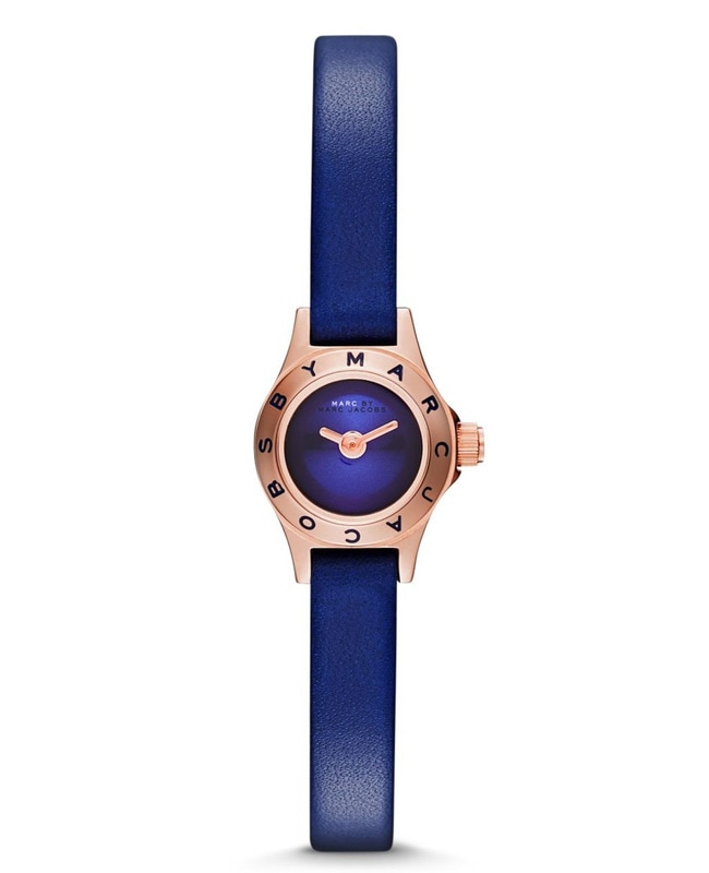 Marc By Marc Jacobs Blade Blue Leather Women's Watch MBM8641