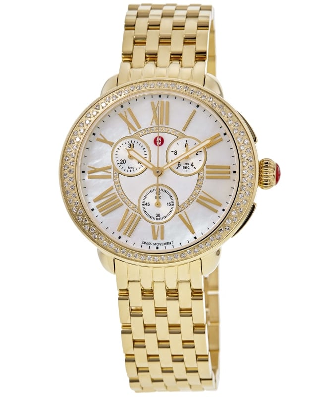 Michele Serein Chronograph Women's Watch MWW21A000070 | WatchMaxx
