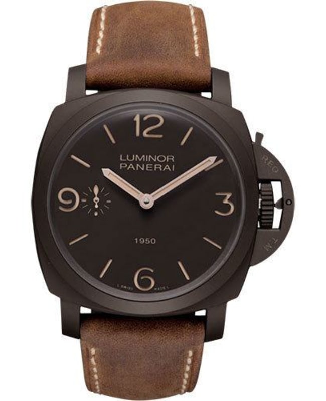 Panerai Luminor 1950 3 Days Composite 47mm Unique Edition  Men's Watch PAM00375