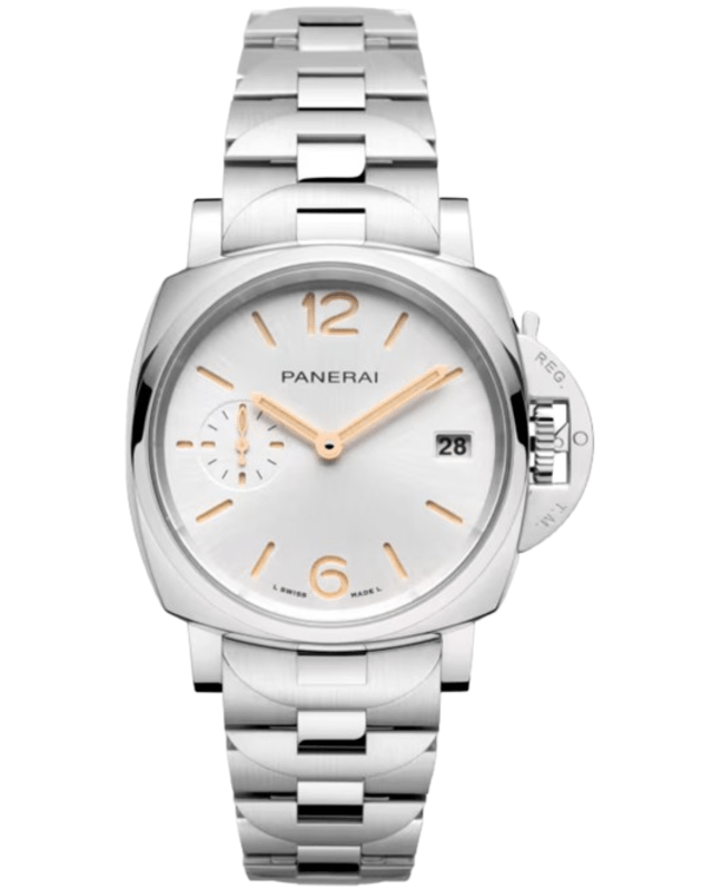 Panerai Luminor Due 38mm Automatic White Dial Steel Unisex Watch PAM01508 PAM01508