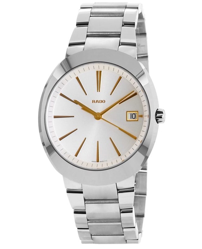 Rado D-Star XL Quartz White Dial Stainless Steel Men's Watch R15943123