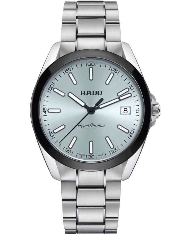Rado Hyperchrome Blue Dial Stainless Steel Men's Watch R32280213