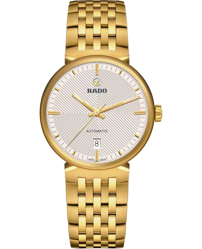 Rado Florence Automatic Silver Dial PVD Stainless Steel Unisex Watch R48904013