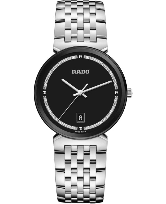 Rado Florence Black Dial Stainless Steel Men's Watch R48912163