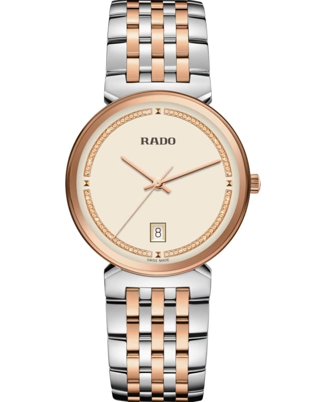 Rado Florence Champagne Dial Two-Tone Steel Women's Watch R48912403