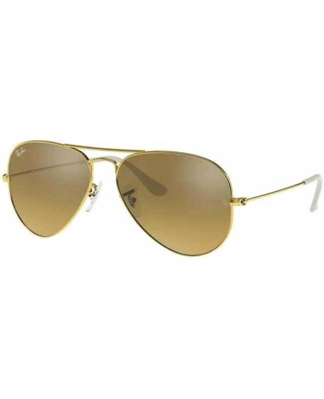 Ray-Ban RB3025 001/3Kゴールド アビエーター ミラーレンズ Ray-Ban Aviator Unisex Sunglasses RB3025 001/3K 55 | WatchMaxx