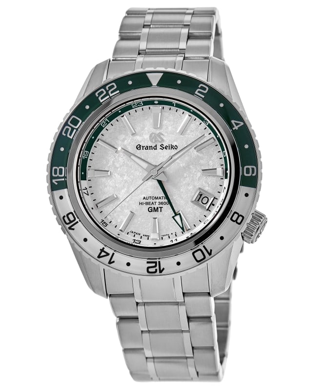 Grand Seiko Sport Collection Snow Valley Edition GMT Automatic White Dial Steel Mens Watch SBGJ277G SBGJ277G 6260$