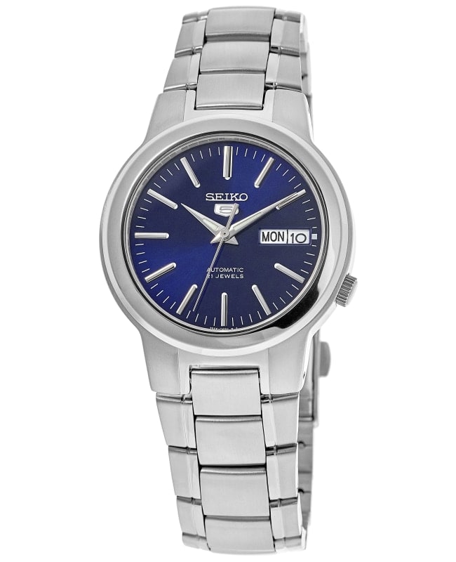 Seiko Blue Dial Steel Men's Watch SNKA05K1 | WatchMaxx.com