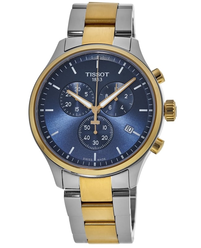 Tissot Chrono XL Classic Blue Dial Two-Tone Steel Men's Watch T116.617.22.041.00