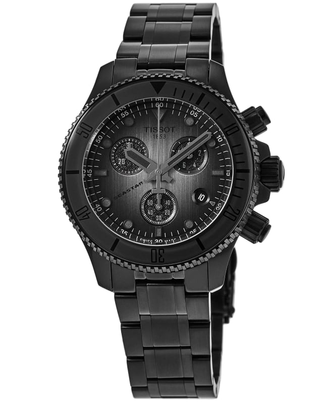 Tissot Seastar 1000 Quartz Chronograph Grey Dial Stainless Steel Men's Watch T120.217.33.061.00